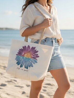 Daisy Reflection Sea Bags Tote Life is Good